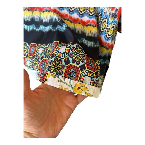 N24 Karyn Seo Embroidered Floral Tunic Blouse Sz S - Picture 5 of 6